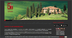 Desktop Screenshot of empoliclubimmobiliare.it